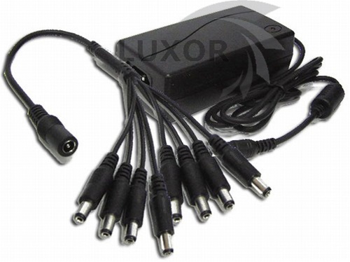 LX-POWER8 - 8 Channel 12 Volt CCTV Power Supply