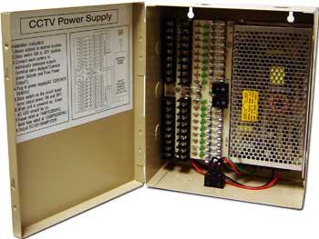 QS1210 - Power Distribution Panel 18 camera 12 volt 10 AMP 