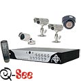 QSD6204CM-250 - 4 Channel Network Observation System 250GB HDD 4 Cameras