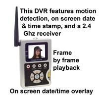 MDVR-10 - Mini DVR and Receiver