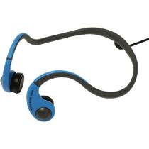 AB10BL Headphones - BLUE AB10-BK Waterproof 