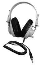 2924AVP-AM  Antimicrobial Deluxe Mono Headphones