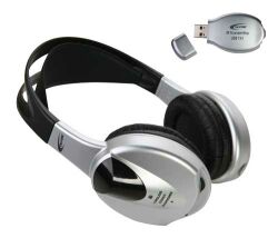 35iR-B - Wireless Headphones WITHOUT IFRARED USB  TRANSMITTER