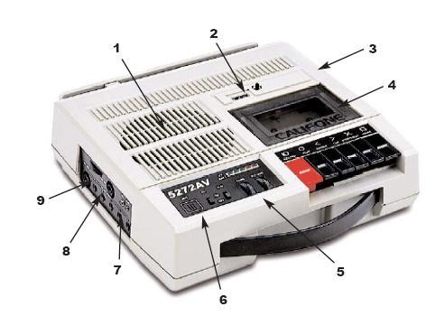 5272AV - Deluxe Cassette Recorder/Player