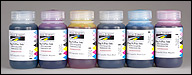 ECR-B16-6 - Set of 6, 16oz. Bottles (CcMmYK) Epson Plug-N-Play Replacement Ink for R260, R380, RX580 & 1400