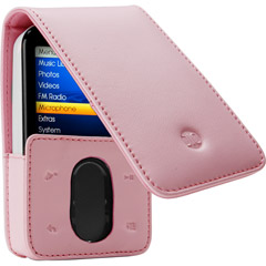 005-3021 - Pink Leather Case for Creative Vision:M