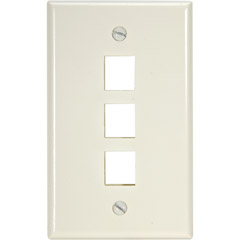 005-40803-0BA-EA - QuickPort Flush Mount Wall Plate