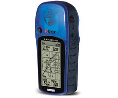 010-00256-00 - eTrex Legend Hand-Held GPS Unit with Americas and Marine Basemaps