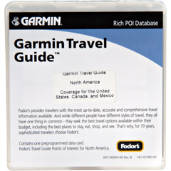 010-10672-01 - Travel Guide SD Card for Fodor's North America