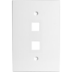10-G-2GOW - Oversized Single Gang Plate