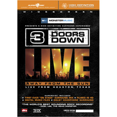 123752-00 - Monster Music 3 Doors Down ''LIVE Away From the Sun'' Video SuperDisc