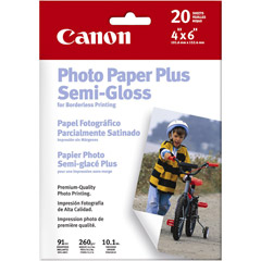 1686B014 - 4'' x 6'' Photo Paper Plus Semi-Gloss