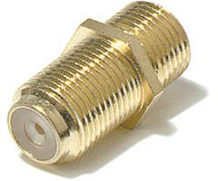 200-051 - Gold F Coupler Female to Female