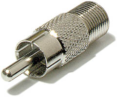 200-110 - F Female to RCA Male Adapter