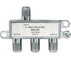 200-203 - Mini 5-900MHz F Splitter