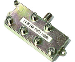 200-206 - 5900MHz TV F Splitters