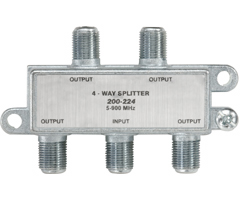 200-224 - 5-900MHz F Splitters