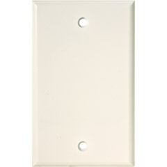 200-258WH - Blank Wall Plate