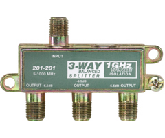 201-201 - 1GHz 90dB Splitter