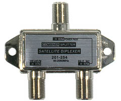 201-254 - 40-2050MHz Mini-Diplexer
