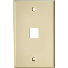 201-AL - Almond Keystone Style Standard Wallplate