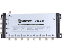 202-058 - 5 x 8 HDTV Duo-Sat Sheet Metal Multi-Switch