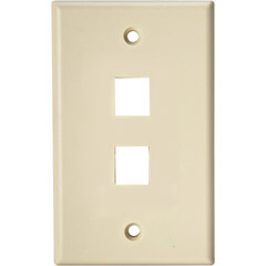 202-AL - Almond Keystone Style Standard Wallplate