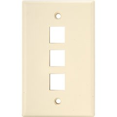 203-IV - Keystone Style Standard Wallplate