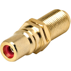 251-507 - Single F to RCA Coupler