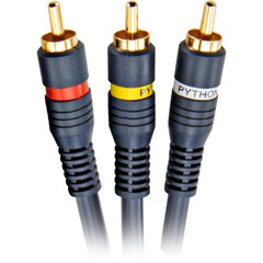 254-340BL - Python High Definition Audio/Video RCA Cable