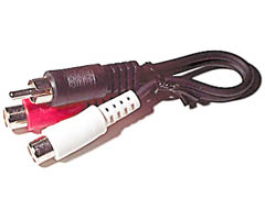 255-010 - RCA Y-Adapter