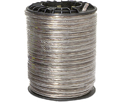 255-418 - 18-Gauge Clear Jacket Speaker Wire