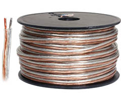 255-516 - 16-Gauge Clear Jacket Speaker Wire