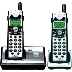 28021EE2 - Digital Cordless Telephone with Dual Handsets and Call Waiting Caller ID