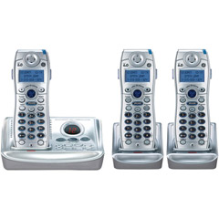 28112EE3 - Cordless Telephone with Three Handsets Call Waiting Caller ID and Digital Answering System