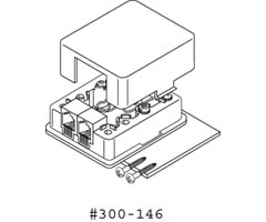 300-146 - 4-Conductor Dual Surface Jacks