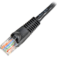 308-625BK - CAT-5e UTP Patch Cord Black