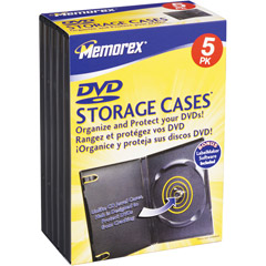 3202-1981 - Black DVD Storage Cases