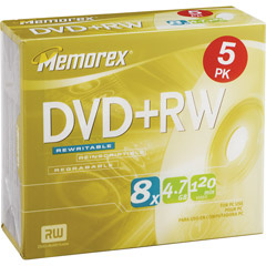 3202-5517 - 8x Rewritable DVD+RW Slim