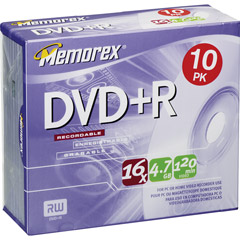 3202-5656 - 16x Write-Once DVD+R