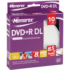 3202-5844 - 8x Double Layer Write-Once DVD+R