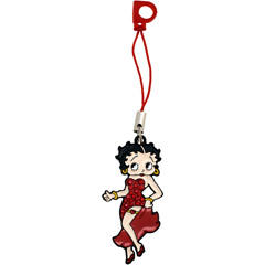 60-1456-05-XC - Betty Boop Evening Dress Gem Stones Charm
