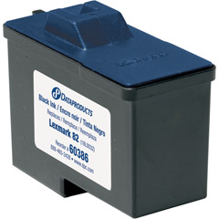 60743 - Remanufactured Black Ink Cartridge for Lexmark and Dell