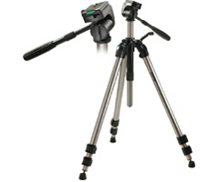 620-777 - Ultra-Pro Tripod with 3-Way Fluid-Effect Head