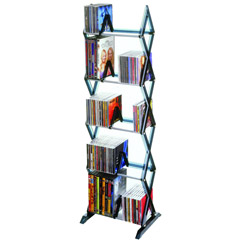 6483-5195 - Mitsu 5-Shelf Multimedia Storage Rack