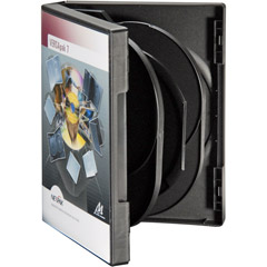 7DVDVK-BLK - Versapak Multi DVD Storage Case