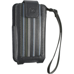 83303VRP - Chloe Dao Pinstripe Vertical Pouch for iPhone