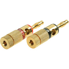 928-R - Gold-Plated Banana Plug