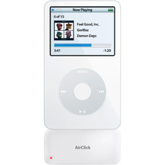 9502-CLK30 - AirClick Wireless Remote for iPod