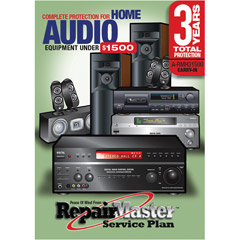 A-RMH31500 - Home Audio 3 Year DOP Warranty